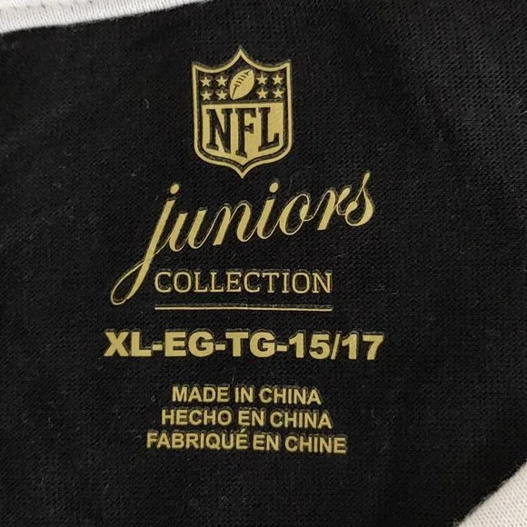 Cincinnati Bengals NFL Girls Juniors Size XL (15/17) Long Sleeve Lightweight - Picture 7 of 8